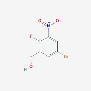 (5-Bromo-2-fluoro-3-nitrophenyl)methanol