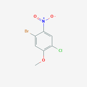 1-Bromo-4-chloro-5-methoxy-2-nitrobenzene