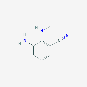 3-Amino-2-(methylamino)benzonitrile