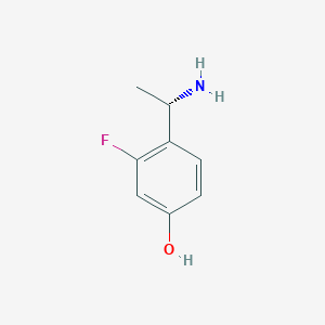 4-((1s)-1-Aminoethyl)-3-fluorophenol