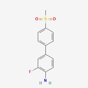 3-Fluoro-4'-(methylsulfonyl)[1,1'-biphenyl]-4-amine