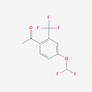 4-(Difluoromethoxy)-2-(trifluoromethyl)acetophenone