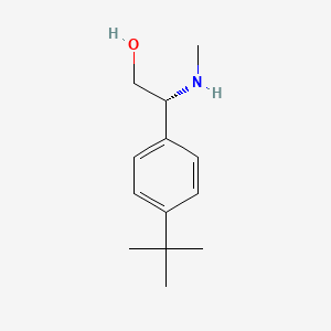 (R)-2-(4-(tert-Butyl)phenyl)-2-(methylamino)ethan-1-ol