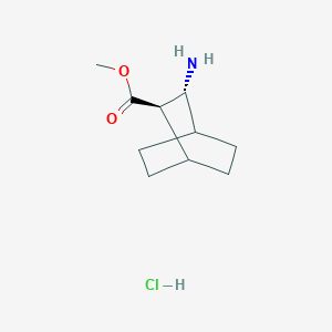 (2R,3R)-rel-Methyl 3-aminobicyclo[2.2.2]octane-2-carboxylate hydrochloride