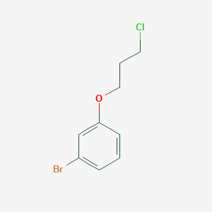 molecular formula C9H10BrClO B1284747 1-Bromo-3-(3-chloropropoxy)benzene CAS No. 487058-50-4