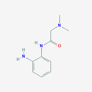 molecular formula C10H15N3O B1284751 N-(2-aminophenyl)-2-(dimethylamino)acetamide CAS No. 35266-48-9