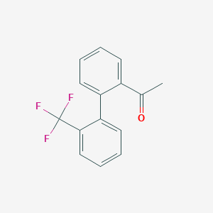 1-[2'-(Trifluoromethyl)[1,1'-biphenyl]-2-yl] ethanone