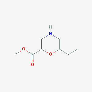 Methyl 6-ethylmorpholine-2-carboxylate