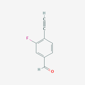 4-Ethynyl-3-fluorobenzaldehyde