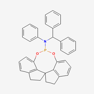 N-benzhydryl-N-phenyl-4,5,6,7-tetrahydroiindeno[7,1-de:1',7'-fg][1,3,2]dioxaphosphocin-12-amine