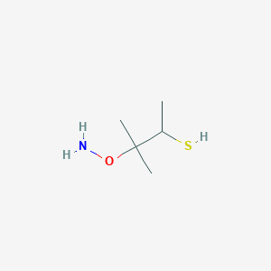 3-(Aminooxy)-3-methylbutane-2-thiol