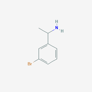 molecular formula C8H10BrN B1284783 1-(3-溴苯基)乙胺 CAS No. 74877-08-0