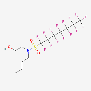 1-Heptanesulfonamide, N-butyl-1,1,2,2,3,3,4,4,5,5,6,6,7,7,7-pentadecafluoro-N-(2-hydroxyethyl)-