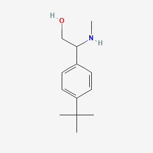 2-(4-(tert-Butyl)phenyl)-2-(methylamino)ethan-1-ol