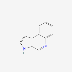 molecular formula C11H8N2 B12847855 3H-pyrrolo[2,3-c]quinoline 