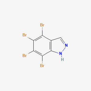 4,5,6,7-tetrabromo-1H-indazole