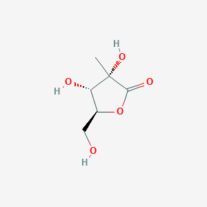 (3S,4S,5S)-3,4-Dihydroxy-5-(hydroxymethyl)-3-methyldihydrofuran-2(3H)-one