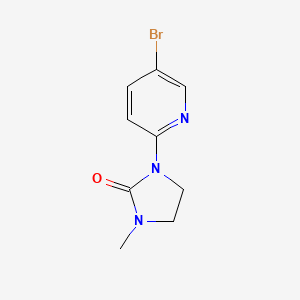 1-(5-Bromopyridin-2-yl)-3-methylimidazolidin-2-one