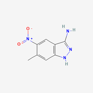 6-methyl-5-nitro-1H-indazol-3-amine