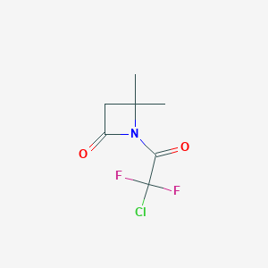 1-[Chloro(difluoro)acetyl]-4,4-dimethyl-2-azetidinone