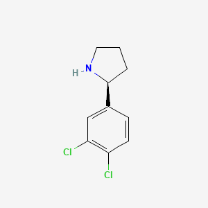 (S)-2-(3,4-Dichlorophenyl)pyrrolidine