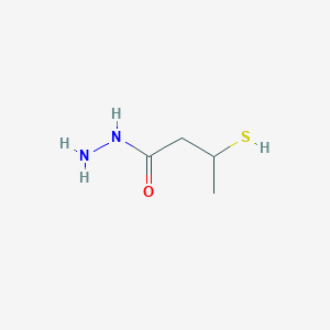 3-Mercaptobutanehydrazide