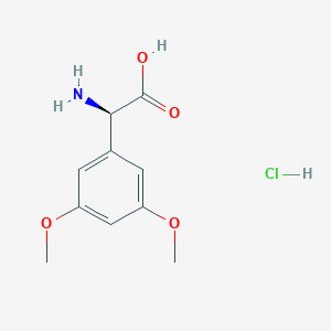 (R)-2-Amino-2-(3,5-dimethoxyphenyl)acetic acid hydrochloride