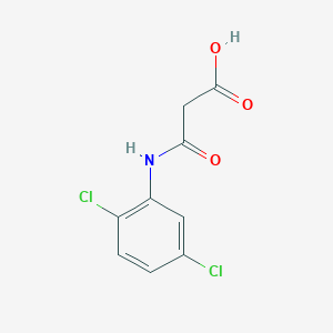 molecular formula C9H7Cl2NO3 B12848099 N-(2,5-Dichloro-phenyl)-malonamic acid 