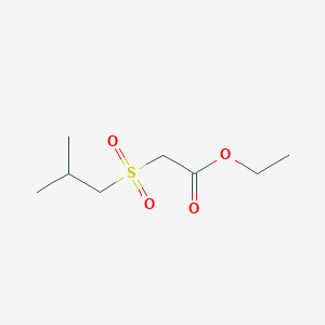 Ethyl (2-Methyl-propane-1-sulfonyl)-acetate