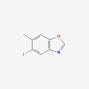 5-Iodo-6-methyl-1,3-benzoxazole