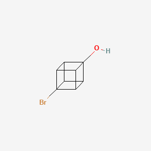 molecular formula C8H7BrO B12848214 4-Bromocuban-1-ol 