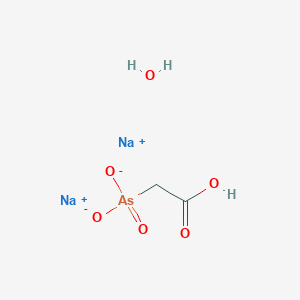 Disodium 2-hydrogen arsonatoacetate hydrate