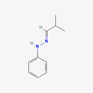 Propanal, 2-methyl-, phenylhydrazone