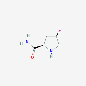 (2R,4S)-4-Fluoropyrrolidine-2-carboxamide