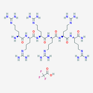 L-Argininamide, L-arginyl-L-arginyl-L-arginyl-L-arginyl-L-arginyl-, 2,2,2-trifluoroacetate