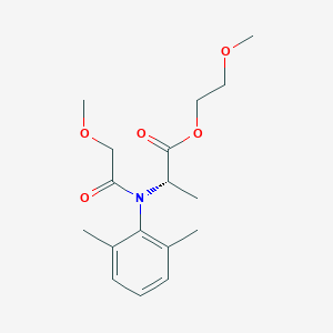 2-Methoxyethyl N-(2,6-dimethylphenyl)-N-(2-methoxyacetyl)-L-alaninate