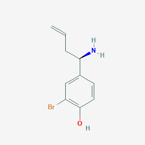 (R)-4-(1-aminobut-3-en-1-yl)-2-bromophenol