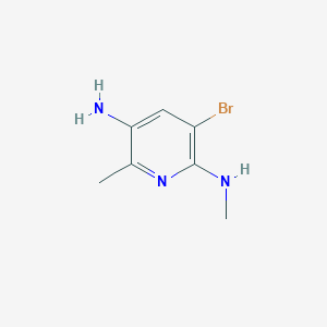 3-Bromo-N2,6-dimethylpyridine-2,5-diamine