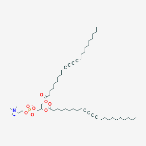 [(2R)-2,3-di(tricosa-10,12-diynoyloxy)propyl]2-(trimethylazaniumyl)ethylphosphate