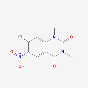 7-Chloro-1,3-dimethyl-6-nitroquinazoline-2,4(1H,3H)-dione