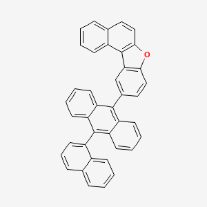 10-(10-(Naphthalen-1-yl)anthracen-9-yl)naphtho[2,1-b]benzofuran