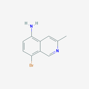 8-Bromo-3-methylisoquinolin-5-amine