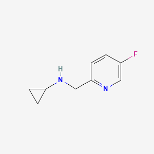 N-((5-Fluoropyridin-2-YL)methyl)cyclopropanamine