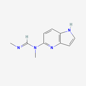 Methanimidamide,N,N-dimethyl-N-1H-pyrrolo[3,2-b]pyridin-5-yl-