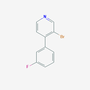 3-Bromo-4-(3'-fluorophenyl)pyridine