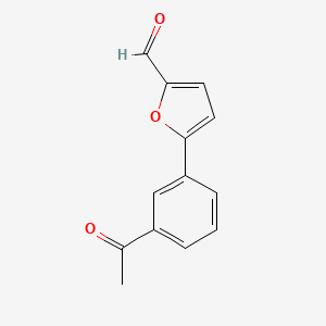 5-(3-Acetyl-phenyl)-furan-2-carbaldehyde