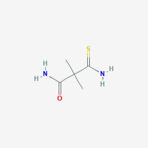 3-Amino-2,2-dimethyl-3-thioxopropanamide