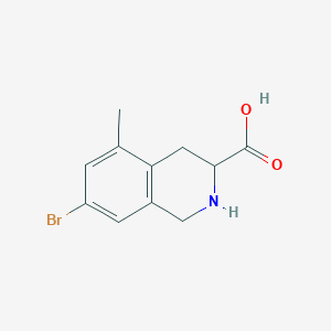 7-Bromo-5-methyl-1,2,3,4-tetrahydroisoquinoline-3-carboxylic acid