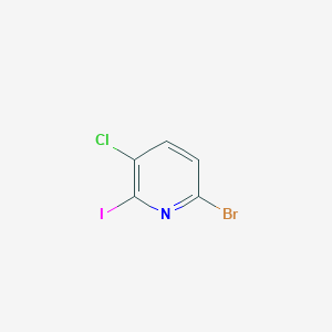 6-Bromo-3-chloro-2-iodopyridine