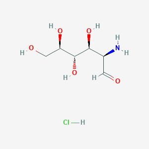 (2R,3S,4S,5R)-2-Amino-3,4,5,6-tetrahydroxyhexanal hydrochloride